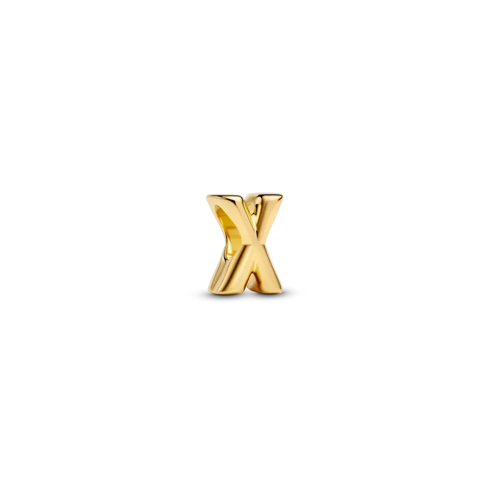 Letter X Alphabet Charm