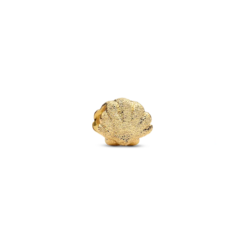 Textured Shell Mini Charm