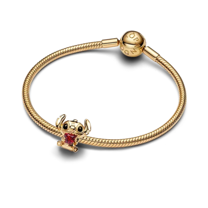 Disney Stitch Heart Charm - Image 5