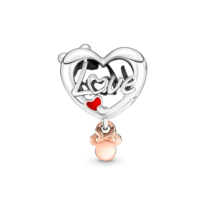 Disney Minnie Mouse Mom Heart Charm - Image 6