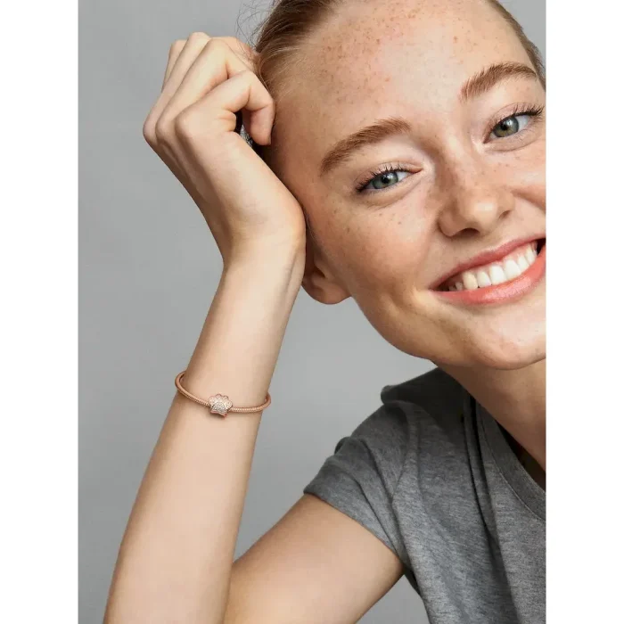 Sparkling Paw Print Charm - Image 3