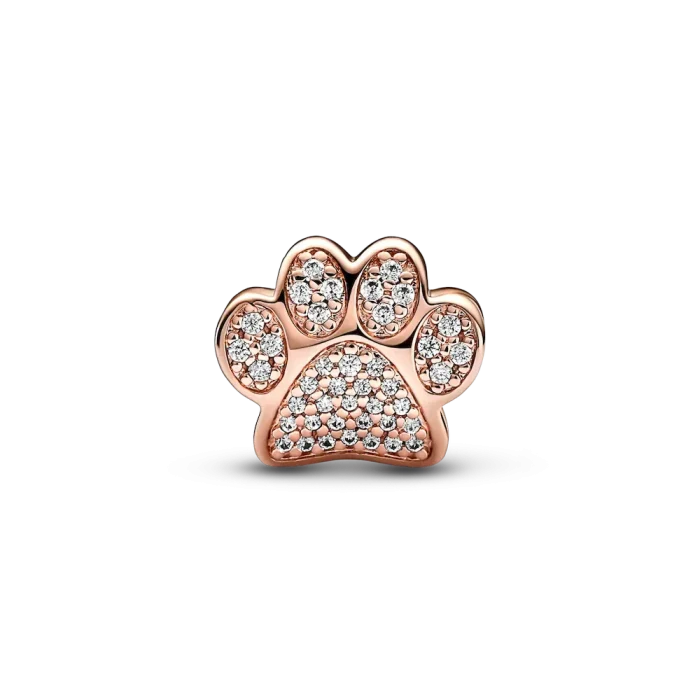 Sparkling Paw Print Charm - Image 4