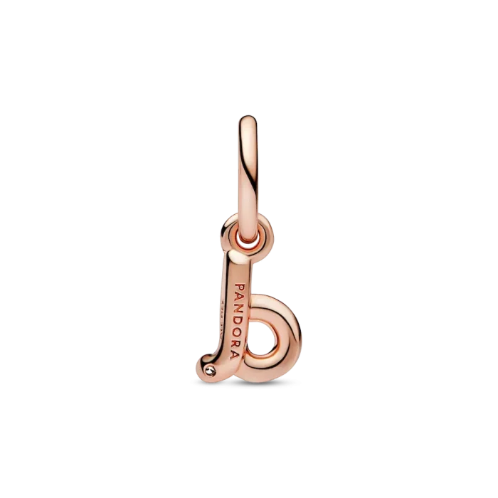 FINAL SALE - Letter D Script Alphabet Dangle Charm - Image 5