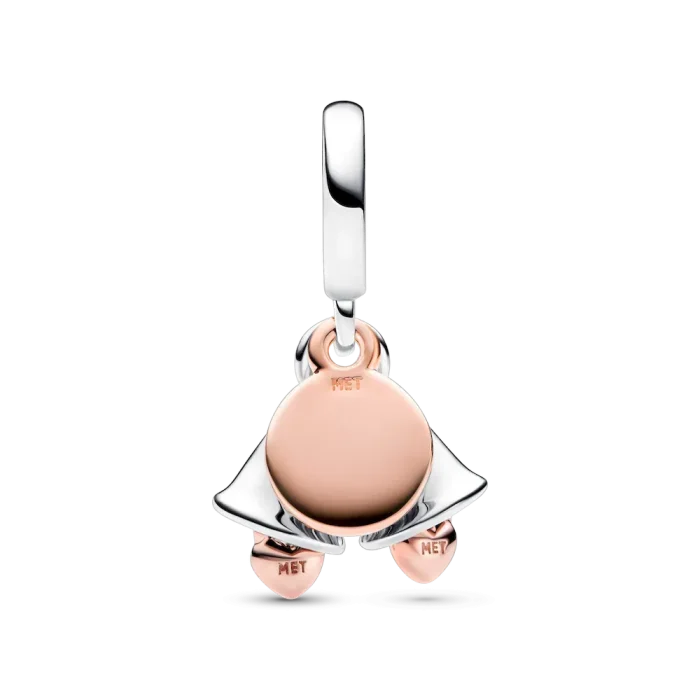 FINAL SALE - Just Married Wedding Bells Double Dangle - Image 5