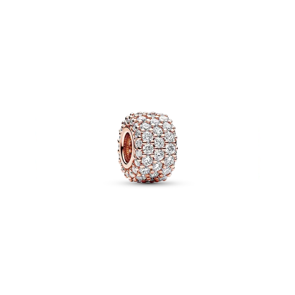 Sparkling Pavé Triple-row Charm