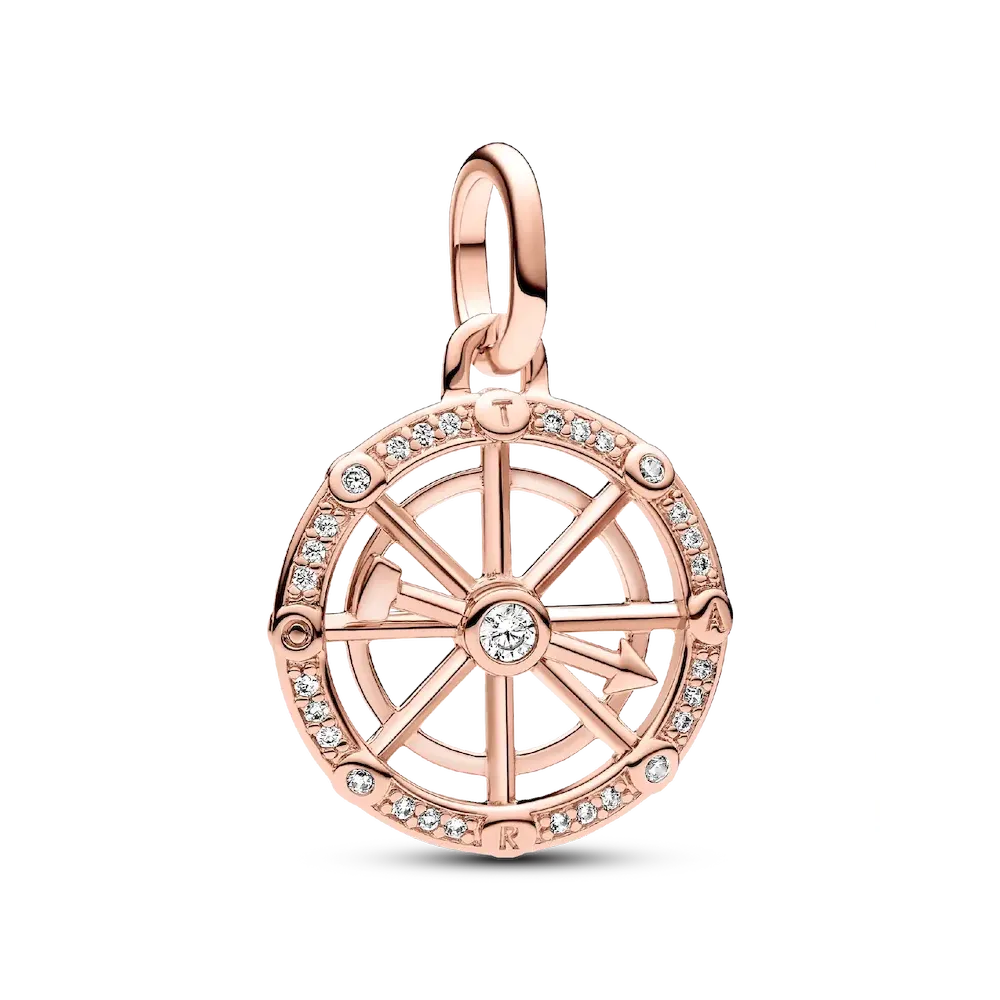 Pandora ME Wheel of Fortune Medallion Charm