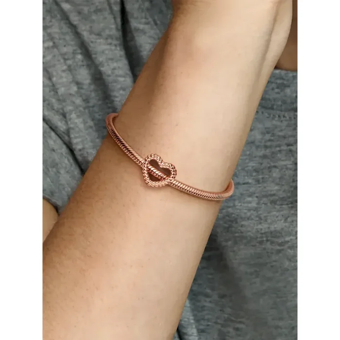 Beaded Open Heart Charm - Image 2