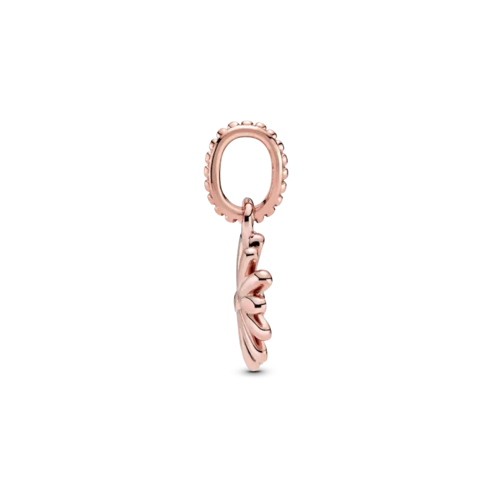 Pink Daisy Flower Dangle Charm - Image 7