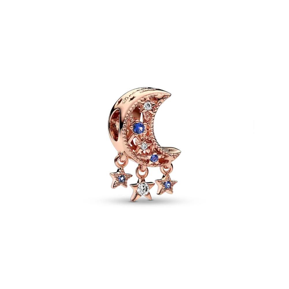 Star & Crescent Moon Charm