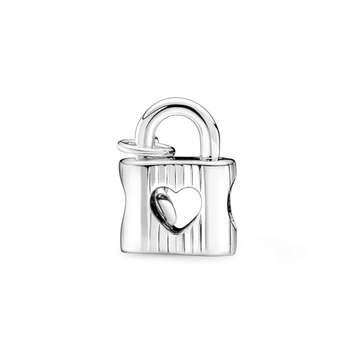 Padlock & Heart Key Charm - Image 5
