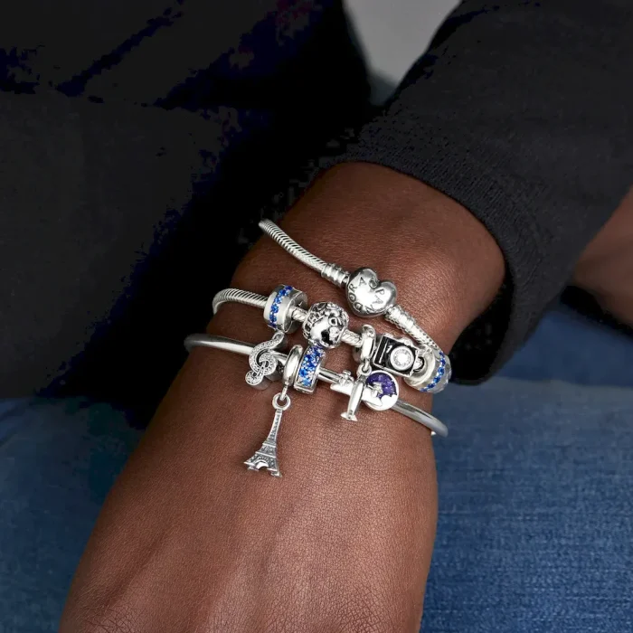 Paris Eiffel Tower Dangle Charm - Image 4