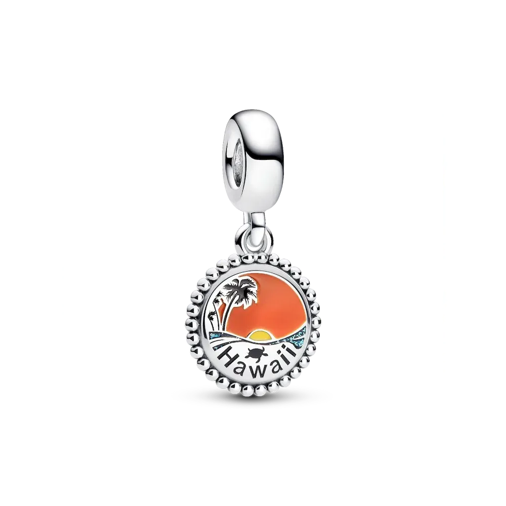 Tropical Hawaii Dangle Charm