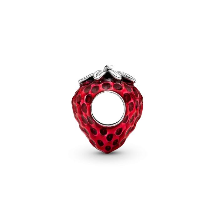 Seeded Strawberry Fruit Charm - Image 5