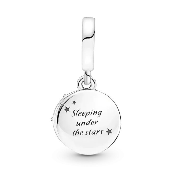 FINAL SALE - Camping Night Sky Double Dangle Charm - Image 5