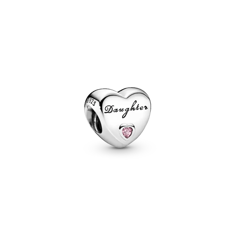 Daughter Heart Charm