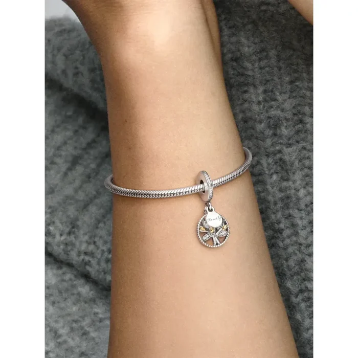 Sparkling Family Tree Dangle Charm - Image 2