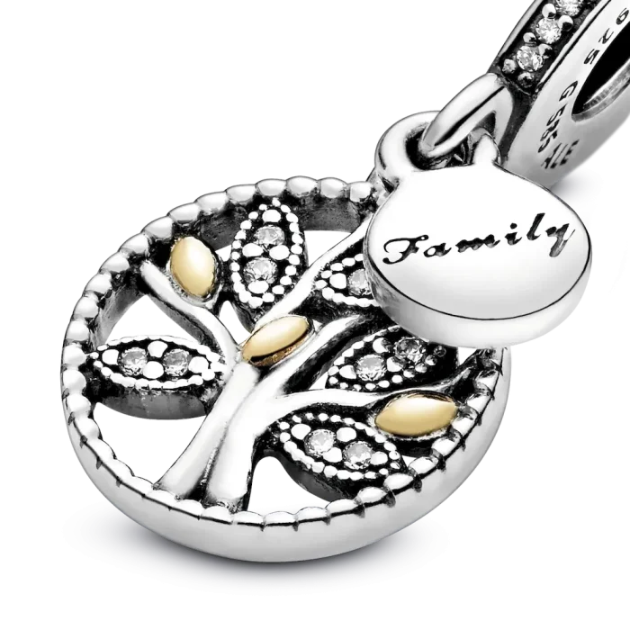 Sparkling Family Tree Dangle Charm - Image 6