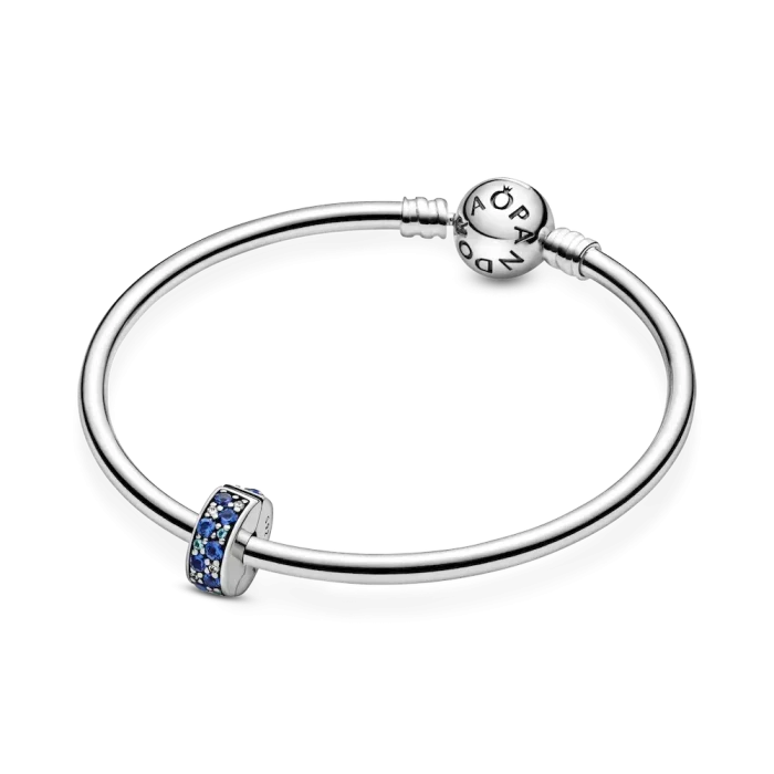 Blue Pavé Clip Charm - Image 7