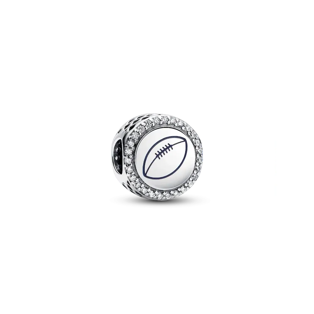 Engravable Football Charm