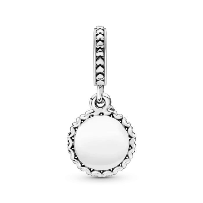 FINAL SALE - Engravable Silver Dangle - Image 4