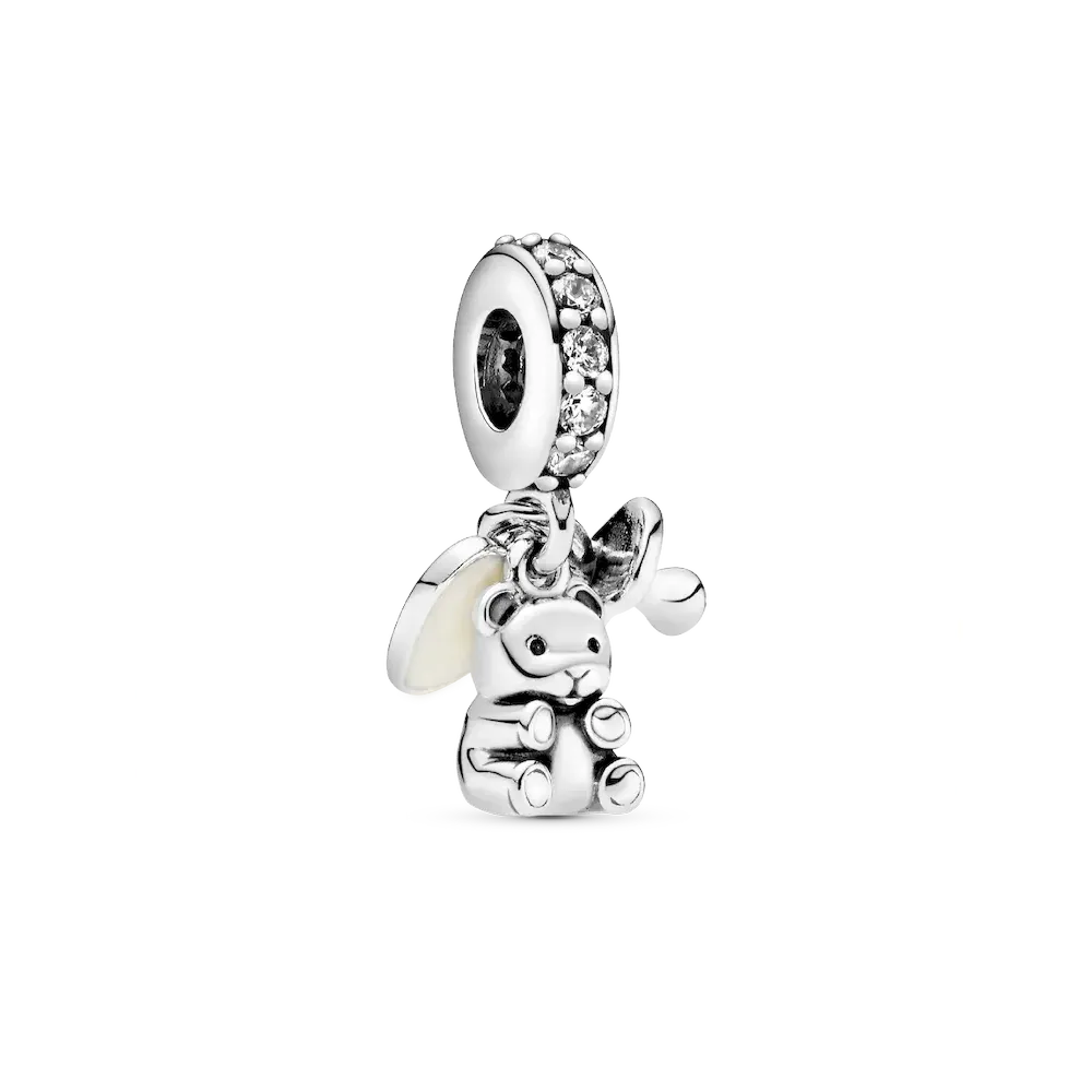 Baby Teddy Bear Dangle Charm