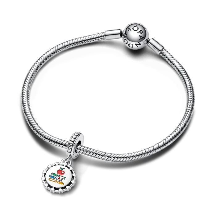 Schoolteacher Engravable Dangle Charm - Image 3