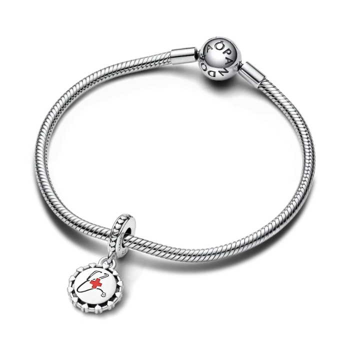 Stethoscope Engravable Dangle Charm - Image 2