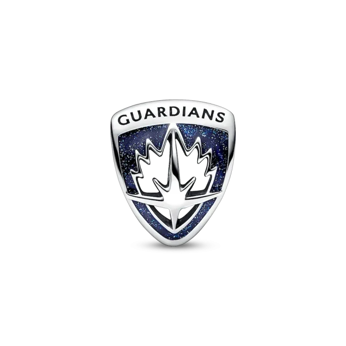 FINAL SALE - Marvel Guardians of the Galaxy Rocket Raccoon & Groot Emblem Charm - Image 4