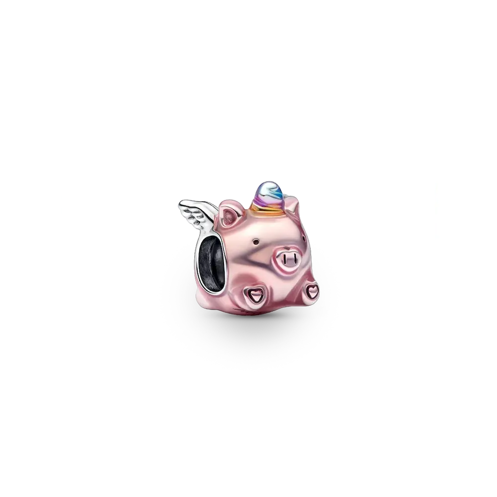 Flying Unicorn Pig Charm