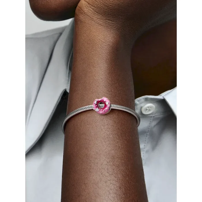 Sparkling Sprinkled Donut Charm - Image 2