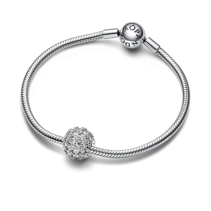 Sparkling Pavé Round Charm - Image 5