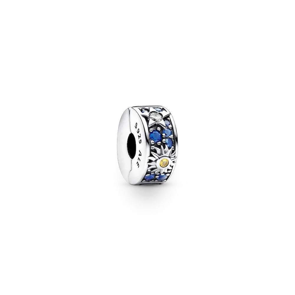 Celestial Sun, Star & Moon Clip Charm