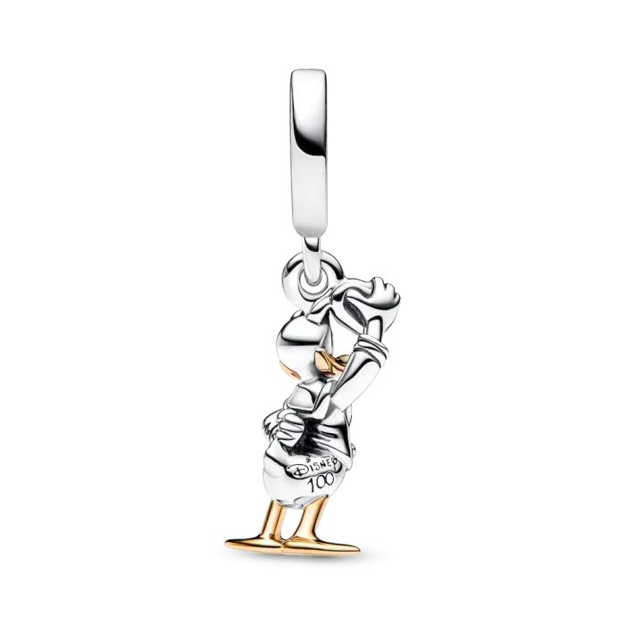 FINAL SALE - Disney 100th Anniversary Donald Duck Lab-grown Diamond Dangle Charm - Image 5
