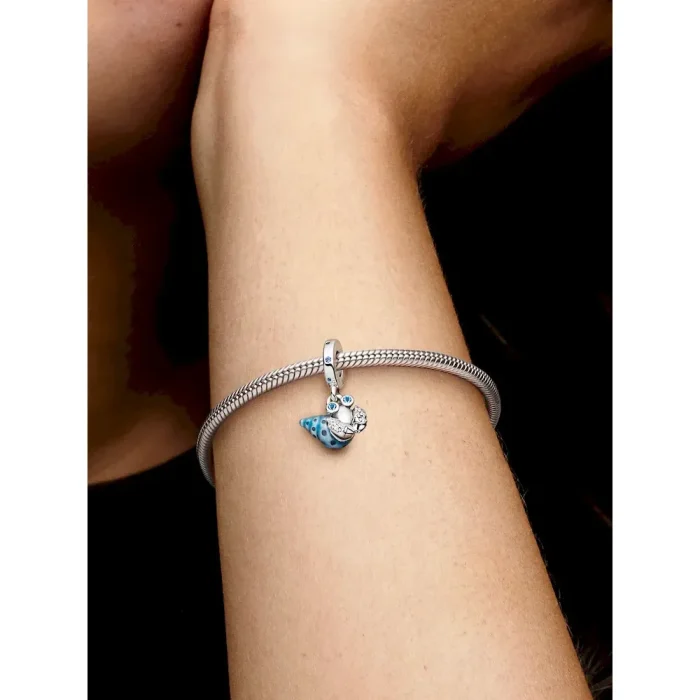 Glow-in-the-dark Hermit Crab Dangle Charm - Image 2