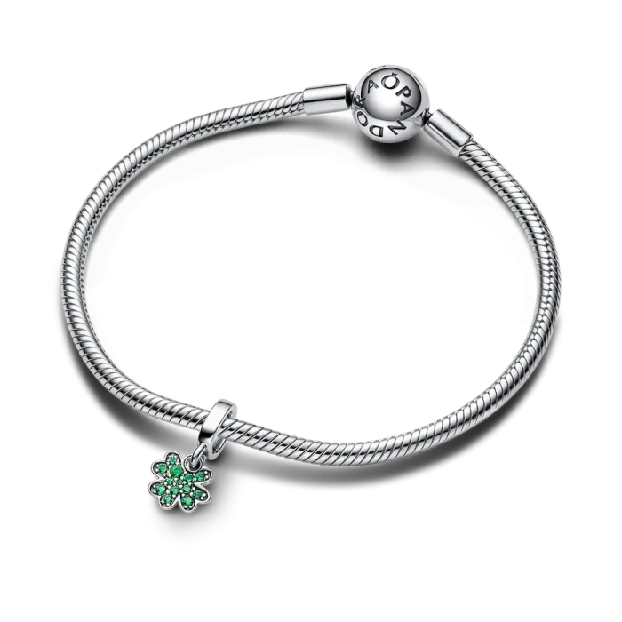 Four Leaf Clover Dangle Charm - Image 5