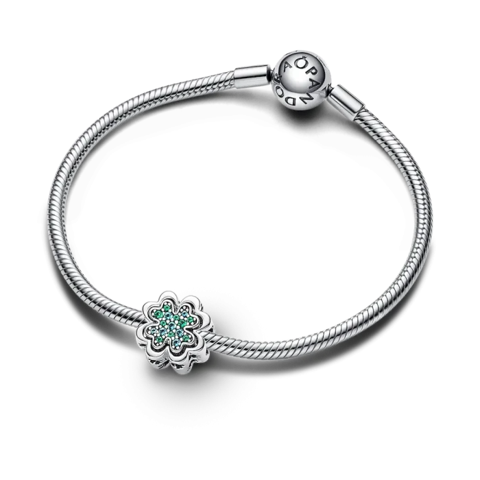 Splittable Four Leaf Clover Charm - Image 4