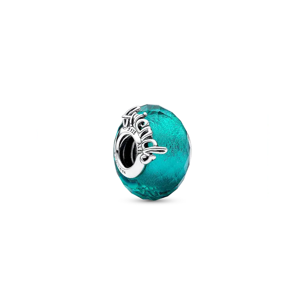 Faceted Murano Glass Friendship Charm