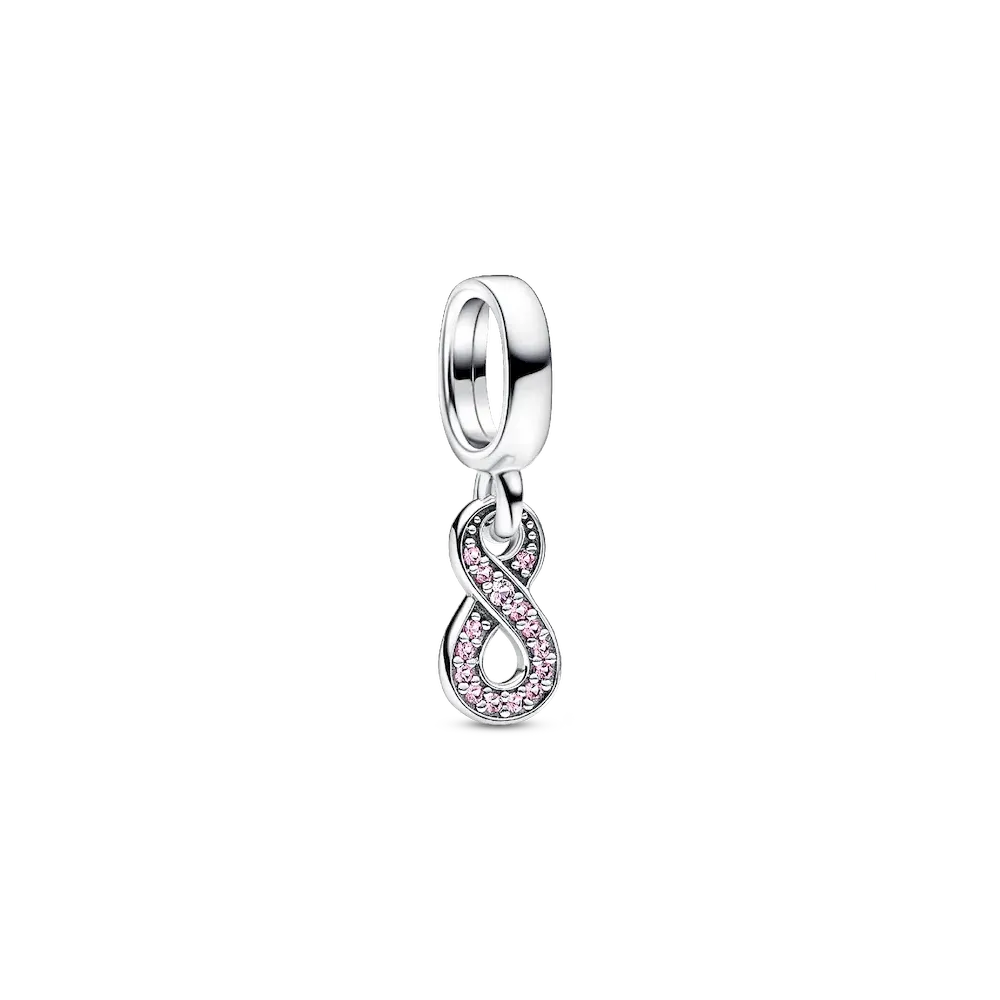 Sparkling Infinity Dangle Charm
