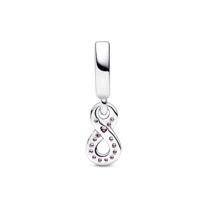 Sparkling Infinity Dangle Charm - Image 4