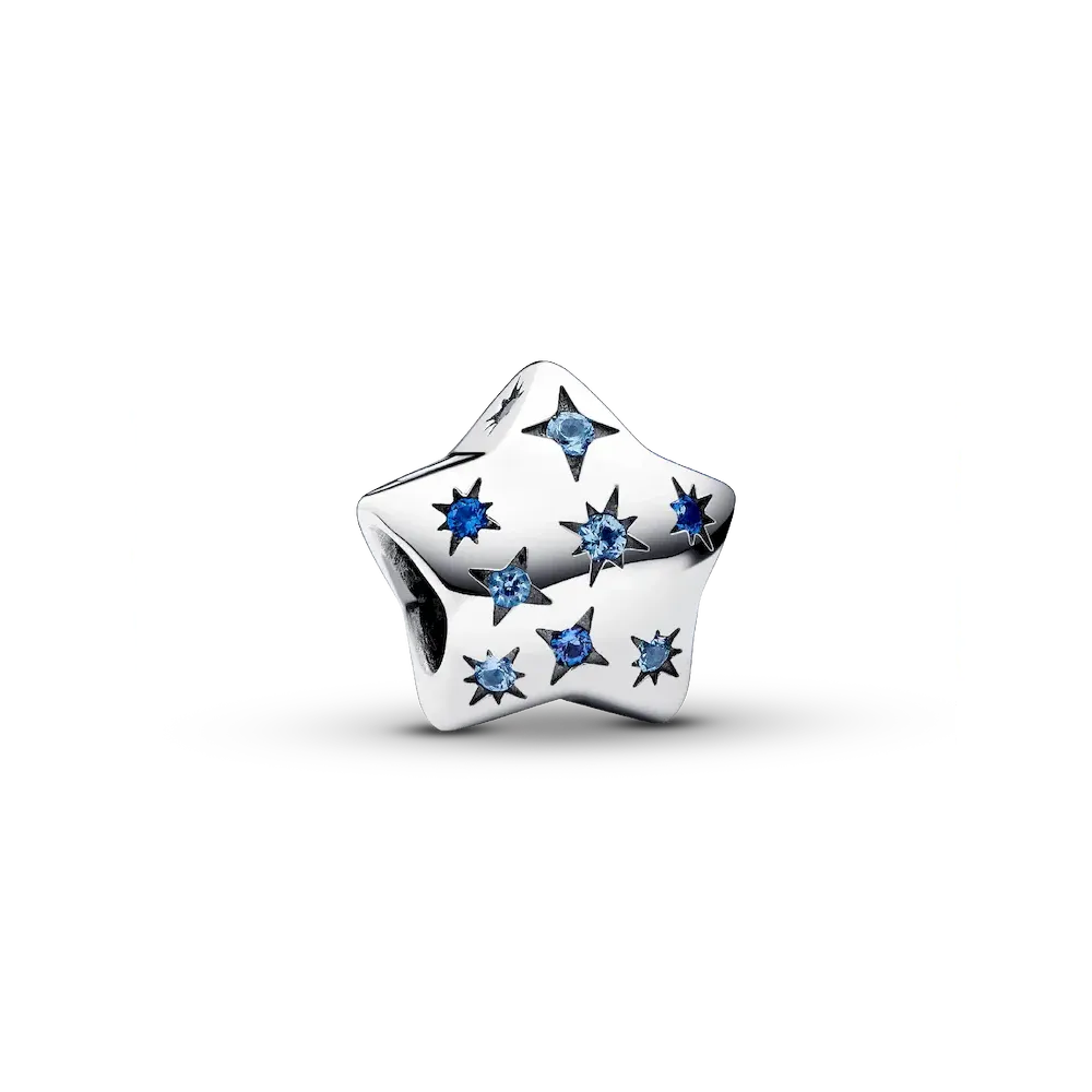 Bold Sparkling Star Charm