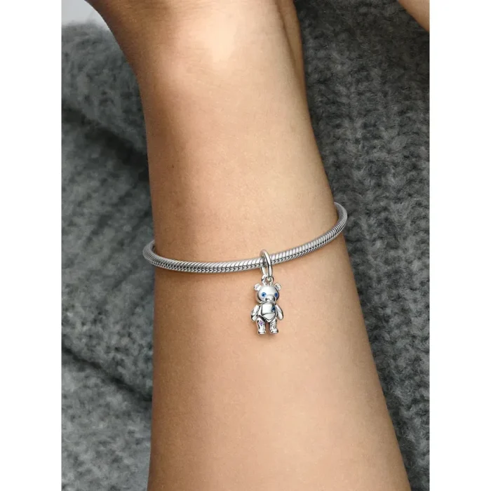 Movable Teddy Bear Dangle Charm - Image 2