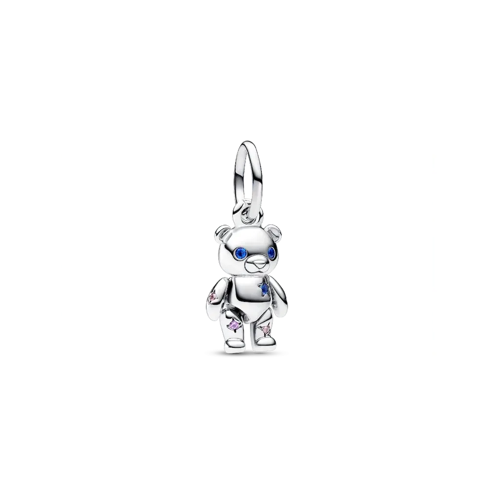 Movable Teddy Bear Dangle Charm