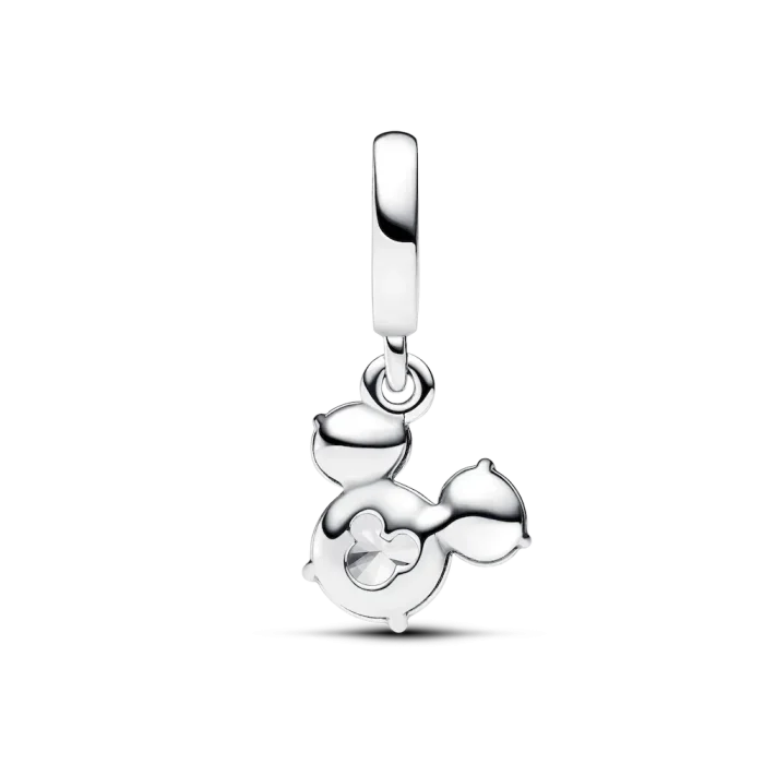 Disney Mickey Mouse Sparkling Head Silhouette Dangle Charm - Image 4