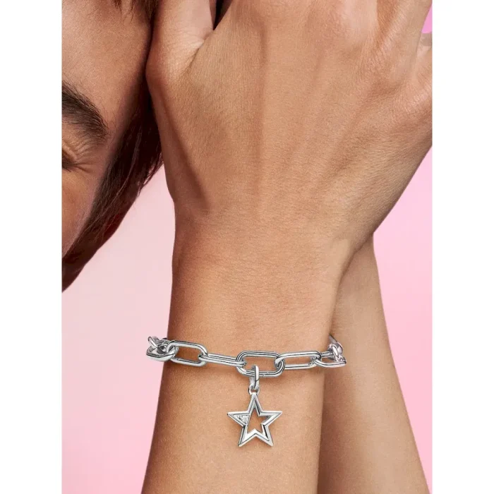 Pandora ME Sparkling Star Medallion Charm - Image 2