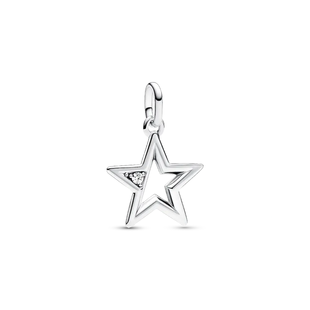 Pandora ME Sparkling Star Medallion Charm