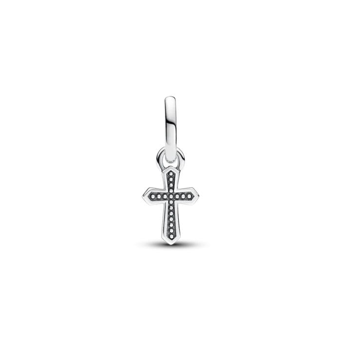 Pandora ME Sparkling Cross Mini Dangle Charm - Image 4