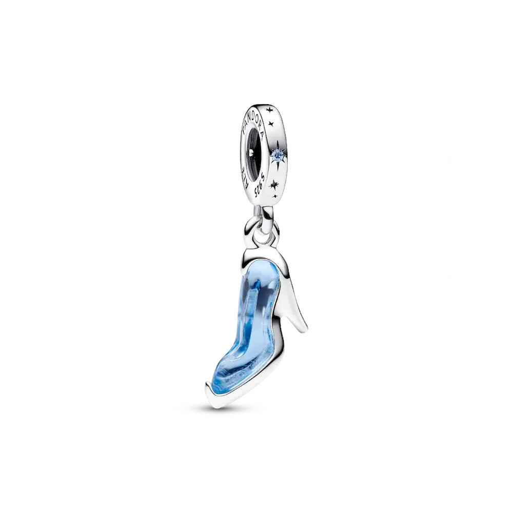 793071C01_RGB.webp Disney Cinderella's Glass Slipper Dangle Charm - Image 1