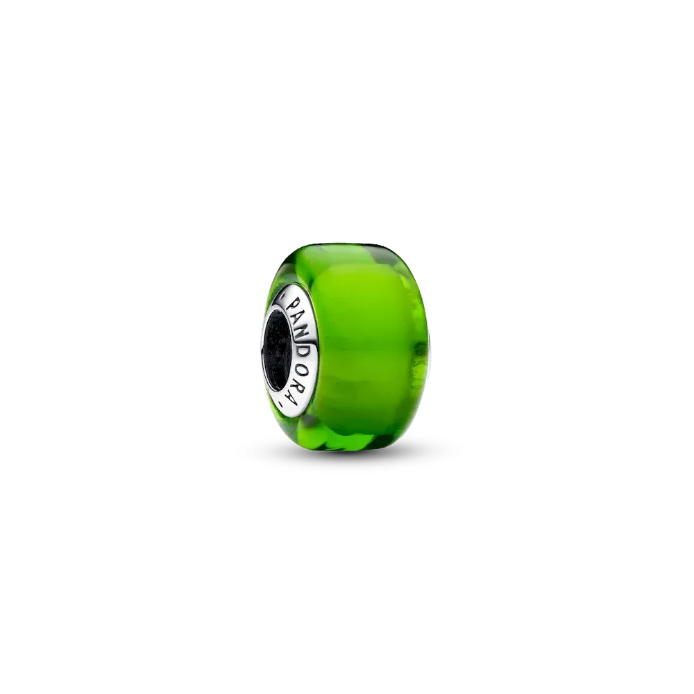 Green Mini Murano Glass Charm
