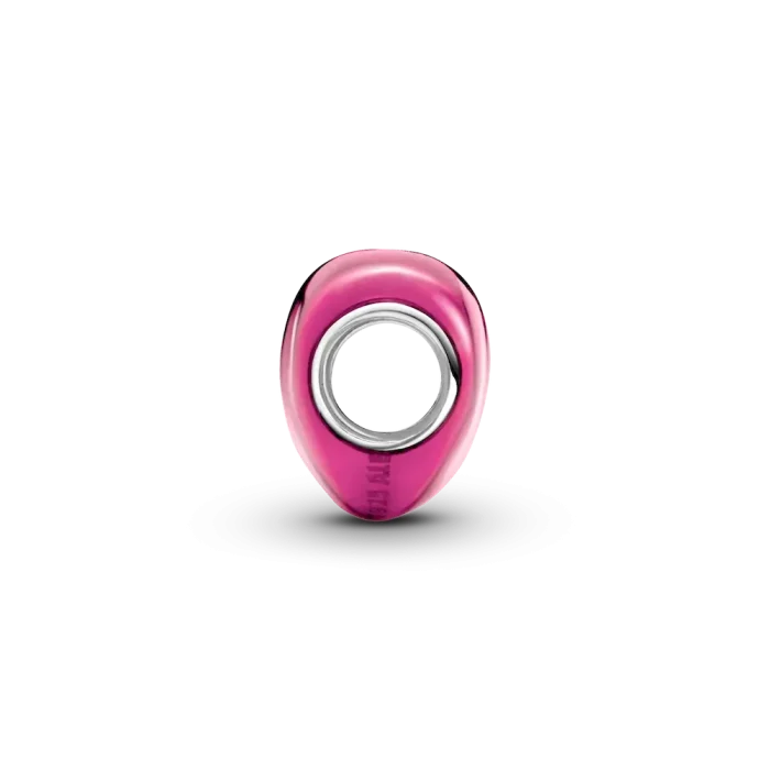 Metallic Pink Heart Charm - Image 8