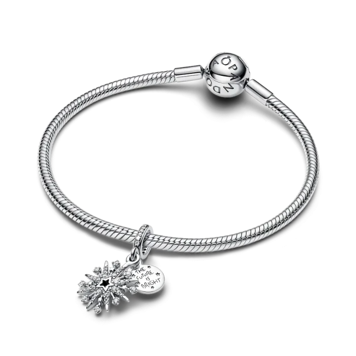 Sparkling Firework Double Dangle Charm - Image 4